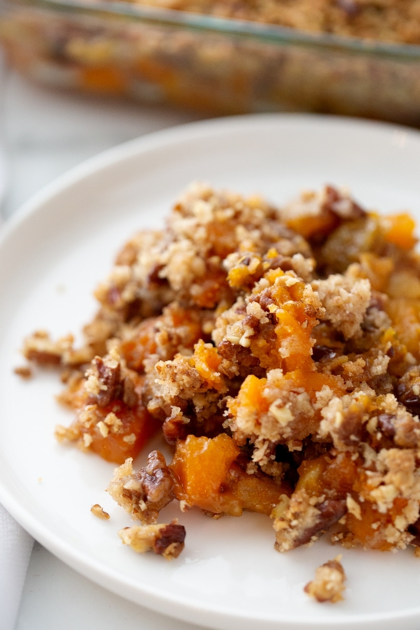 make ahead sweet potato casserole
