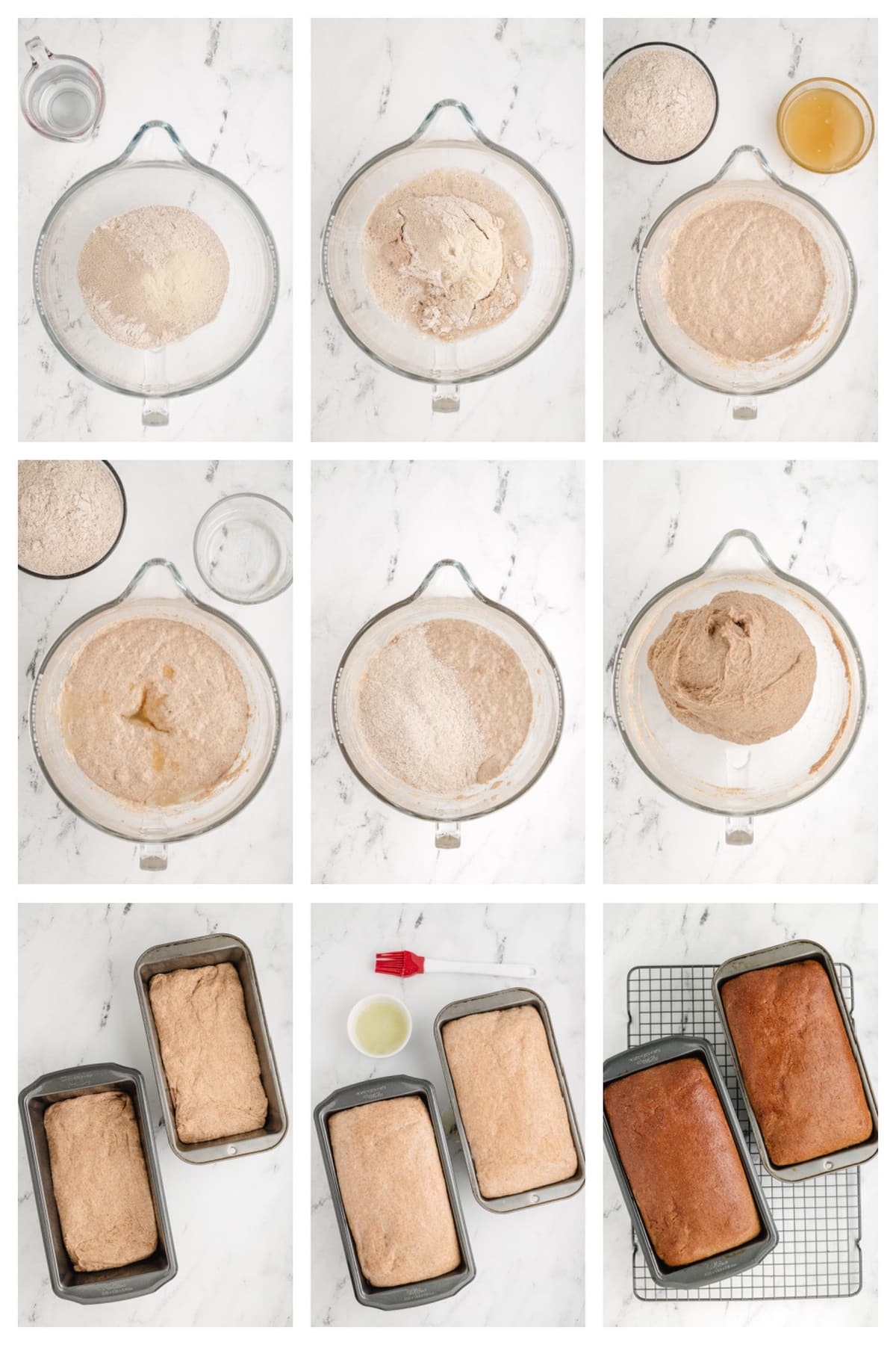 This honey whole wheat sandwich bread has been made countless times, and it never disappoints. It’s the go-to for sandwiches and toast, and it's so simple to whip up. how to make it