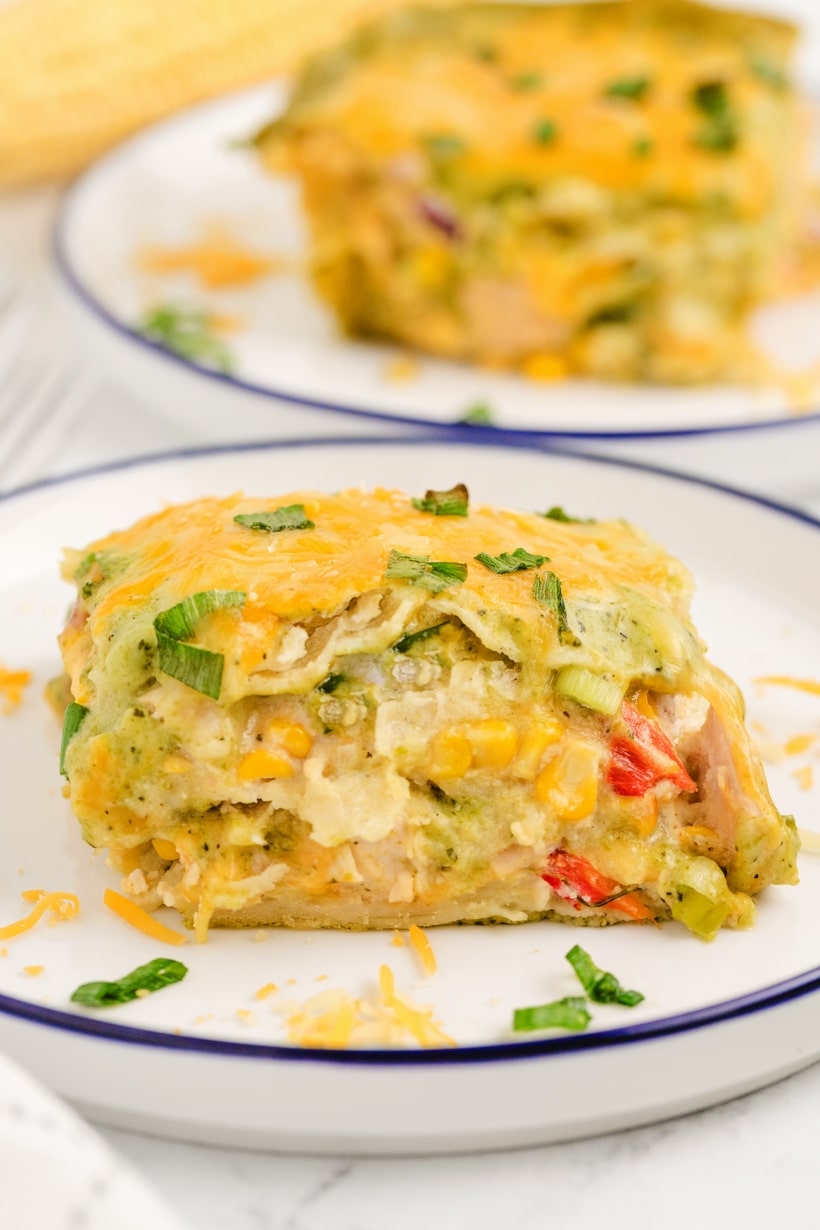 chicken poblano casserole recipe
