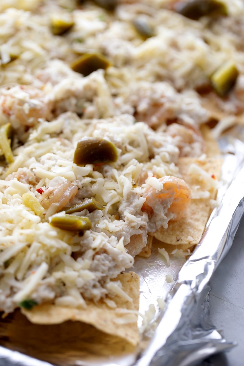crab meat nachos