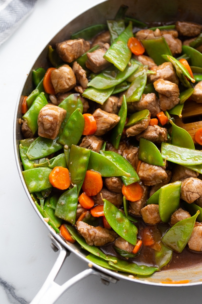 Homemade Sweet and Sour Pork, a delicious, alternative to the overly sweet version found on the take-out menu. sweet sour pork