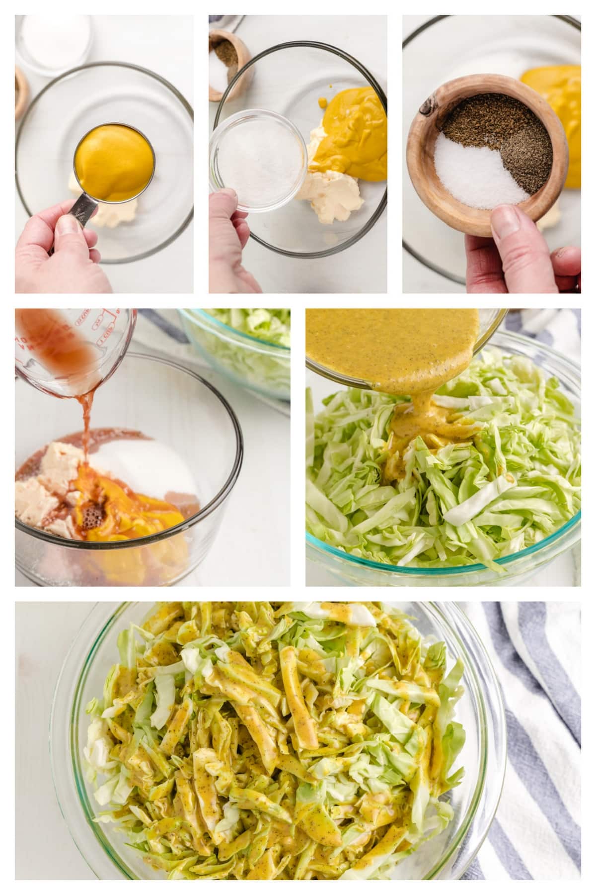 This Tennessee-Style Mustard Coleslaw is a classic with a twist, where yellow mustard adds an extra kick. It’s not just a great side; it’s perfect for piling on burgers or hot dogs, too. how to make it