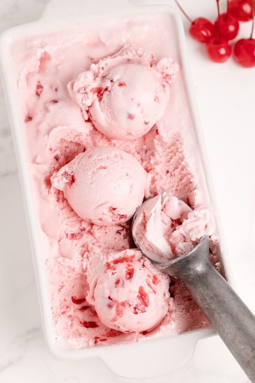 maraschino cherry ice cream