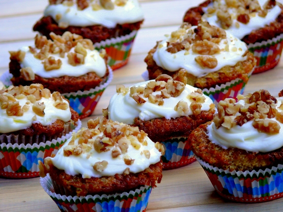 Coconut-Pineapple Cupcakes with Pineapple-Cream Cheese Frosting