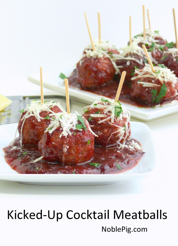 Kicked-Up Classic Cocktail Meatballs