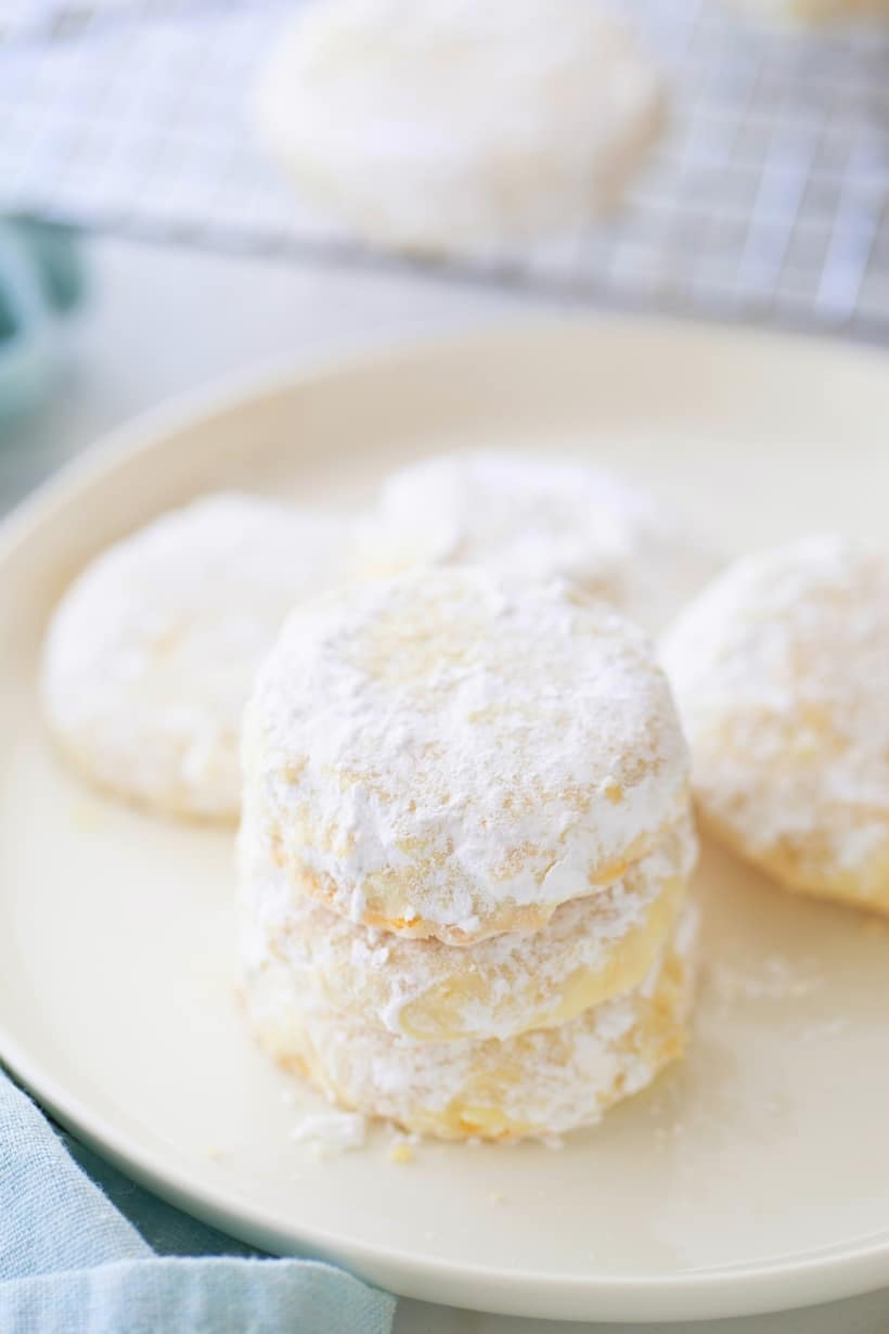 A sweet butter, meltaway cookie, made with crunchy Panko breadcrumbs. The addition of Panko brings a distinct texture to these cookies that would otherwise simply melt in your mouth. Panko cookies 1985