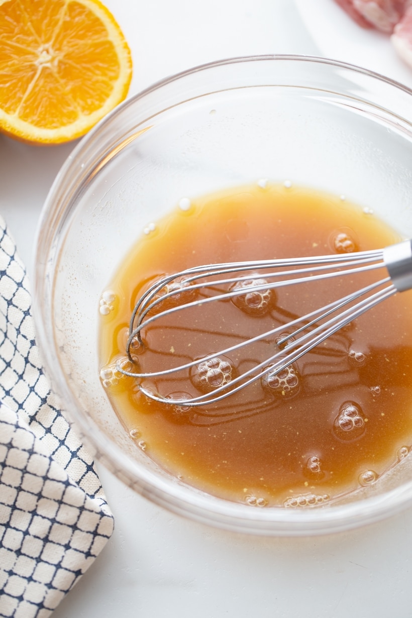 orange Glaze ingredients 