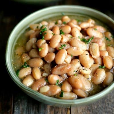 slow cooker Mexican Beans