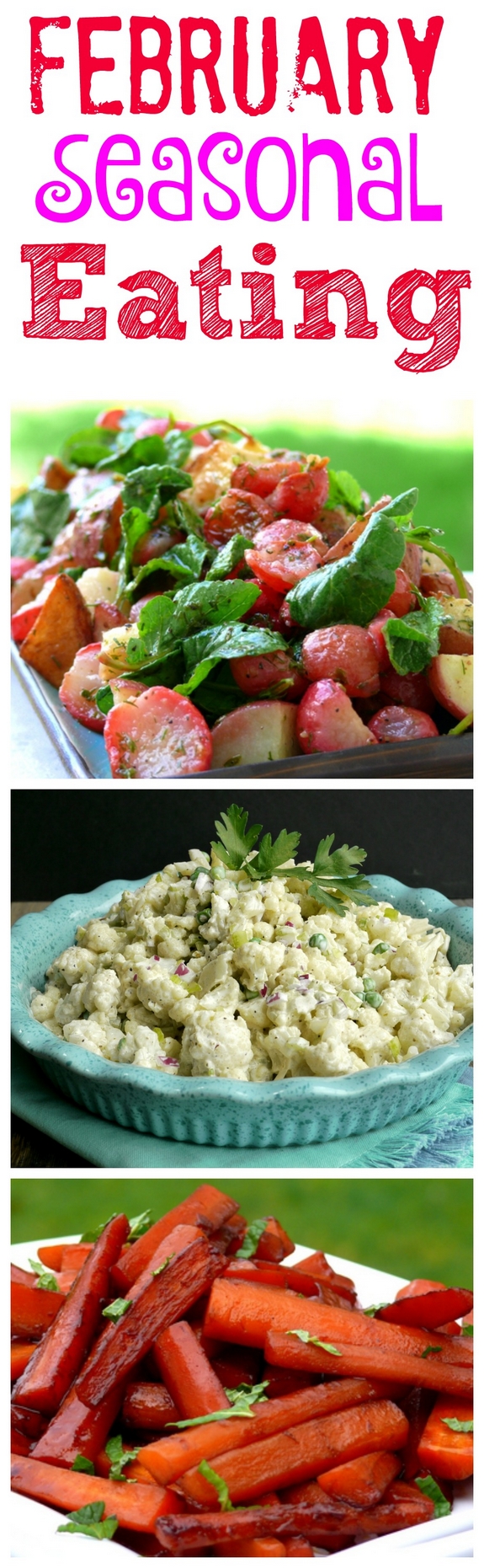 Febrauary Seaonal Eating Ideas