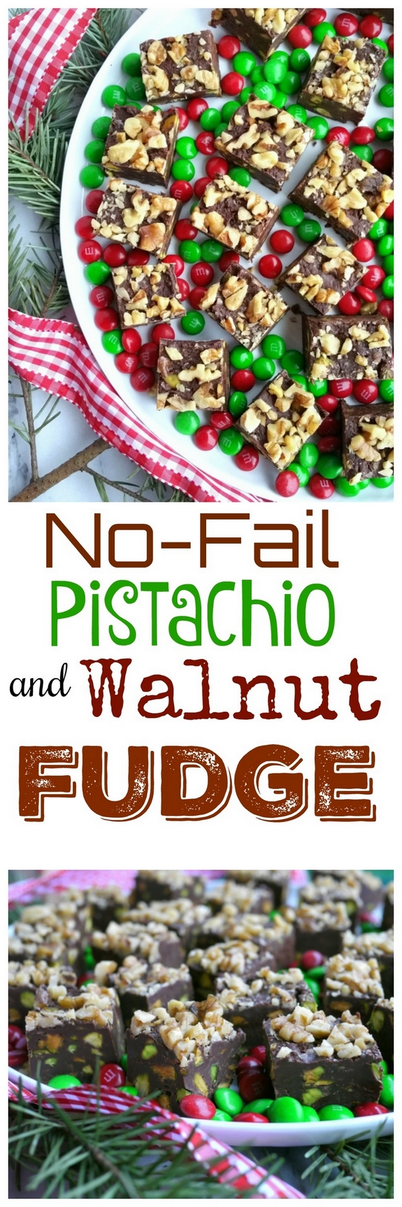 No-Fail Pistachio and Walnut Fudge