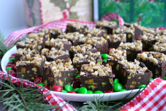 No-Fail Pistachio and Walnut Fudge