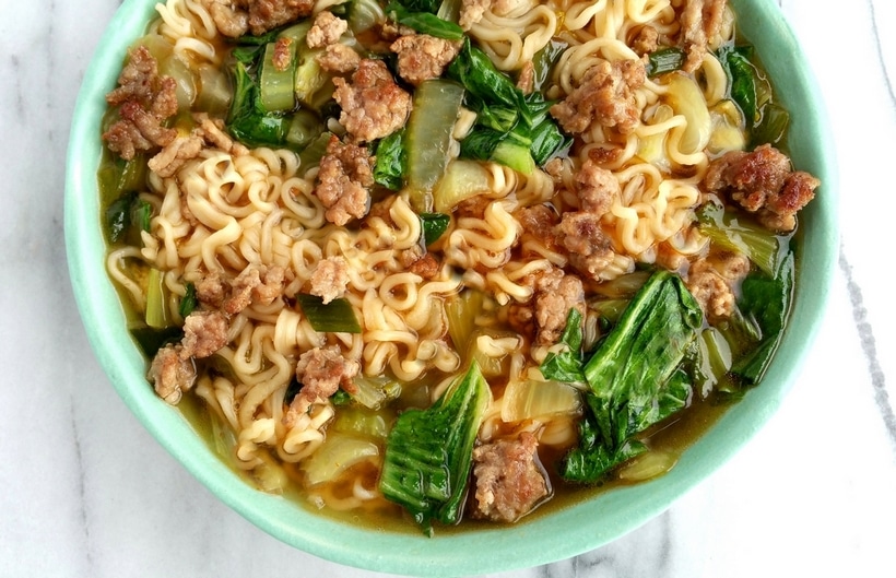 A life-changing Gingery Pork Ramen recipe because honestly, it’s going to rock your world. The ground pork turns this ramen into a hearty meal with a pop of flavor you’ve never quite tasted before. pork ramen recipe