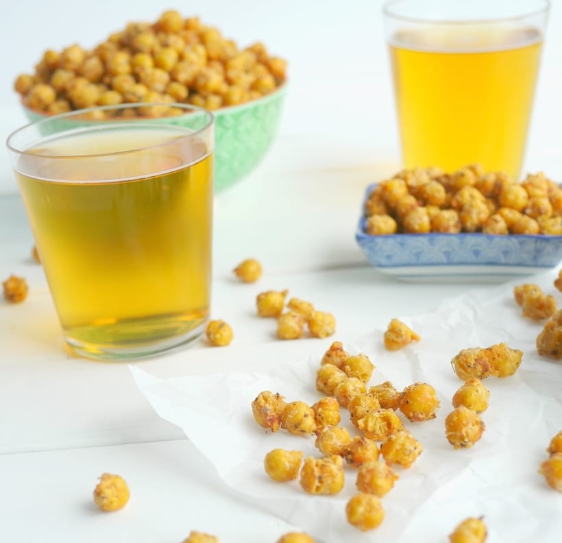 Crunchy on the outside and creamy on the inside, these Air Fryer Chickpeas are the perfect snack on their own, or toss them on top of salads or into a snack mix. Making these air fried chickpeas is a quick and easy way to achieve the perfect chickpea crispness. how to air fry chickpeas