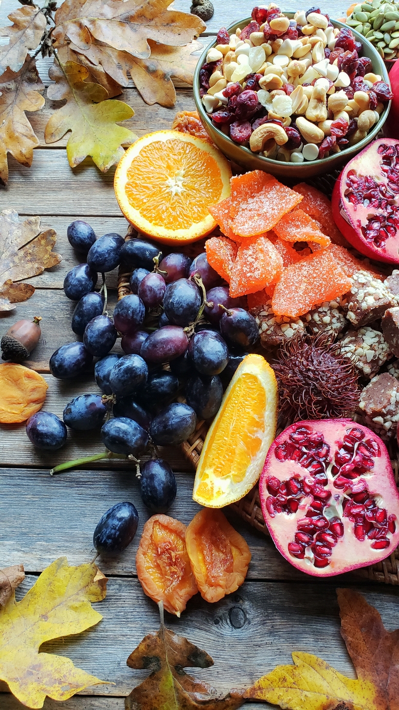 One of my favorite entertaining "hacks" is putting together a big board of seasonal goodies in lieu of preparing appetizers. This Fall Harvest Appetizer Board is a guaranteed crowd-pleaser!