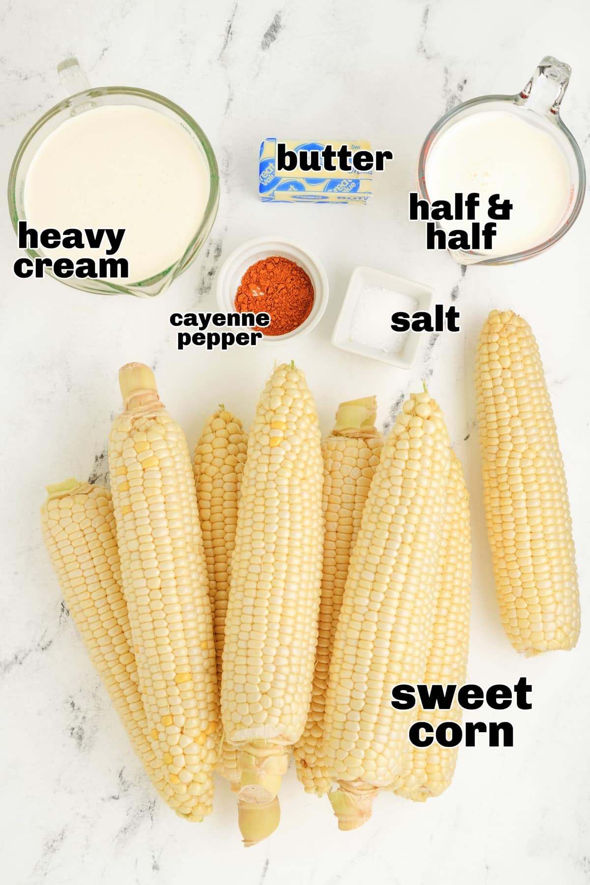 Making the most of sweet summer corn takes this fresh creamed corn to the next level. It’s one of those classic American side dishes that’s always a hit at barbecues. ingredients