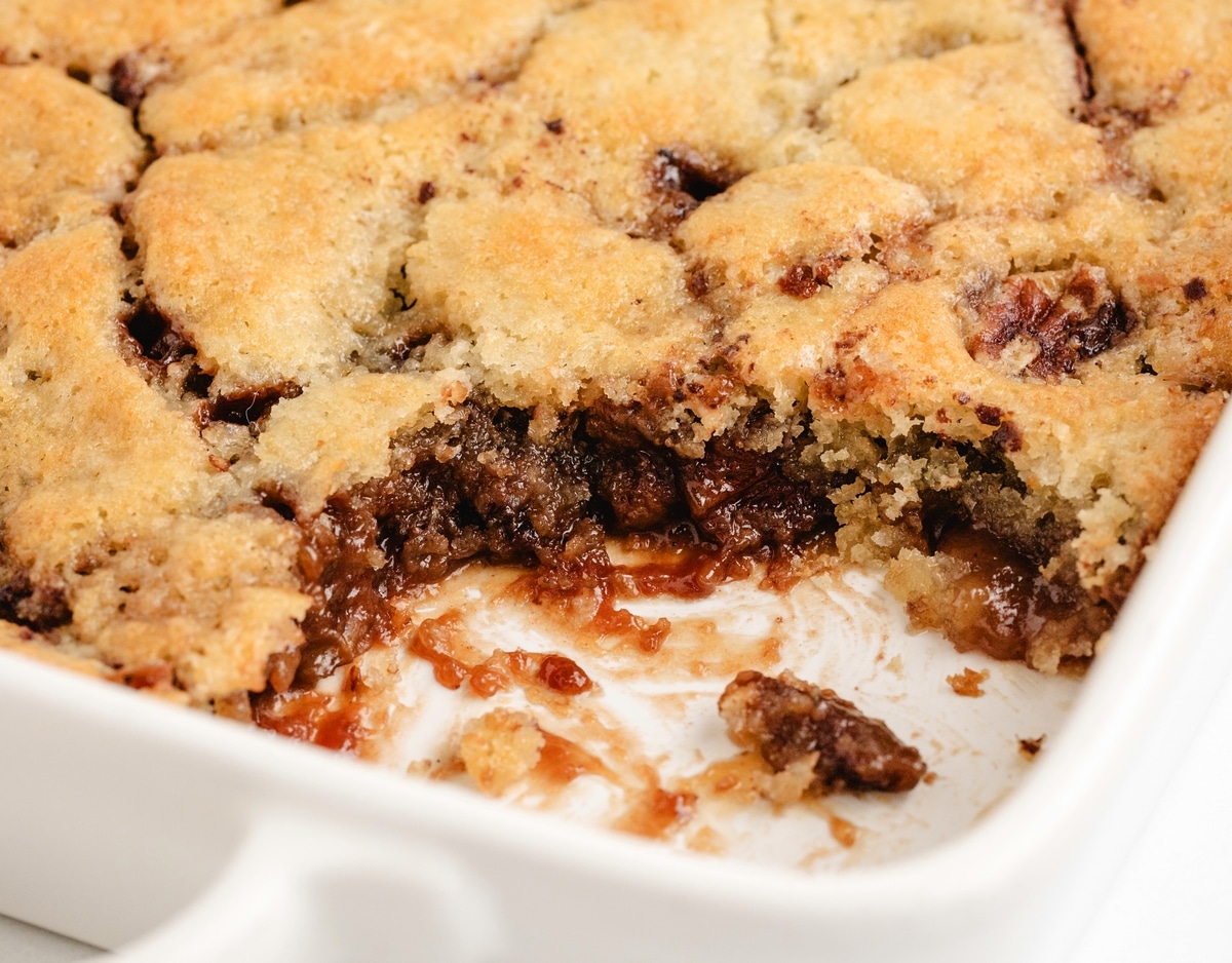 easy pecan pie cobbler