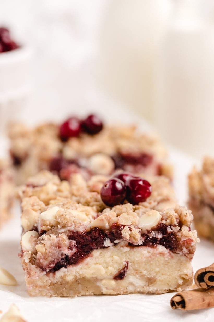 Cream Cheese Cranberry Bars