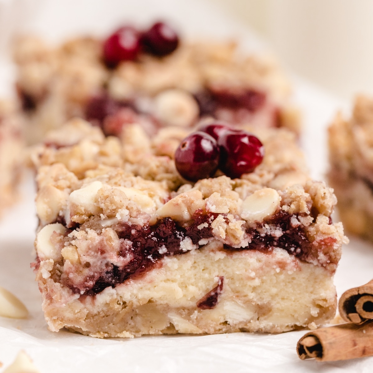 Cream Cheese Cranberry Bars for dessert cream cheese cranberry bars