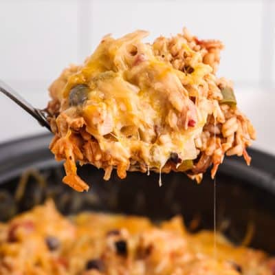 slow cooker chicken burrito bowls