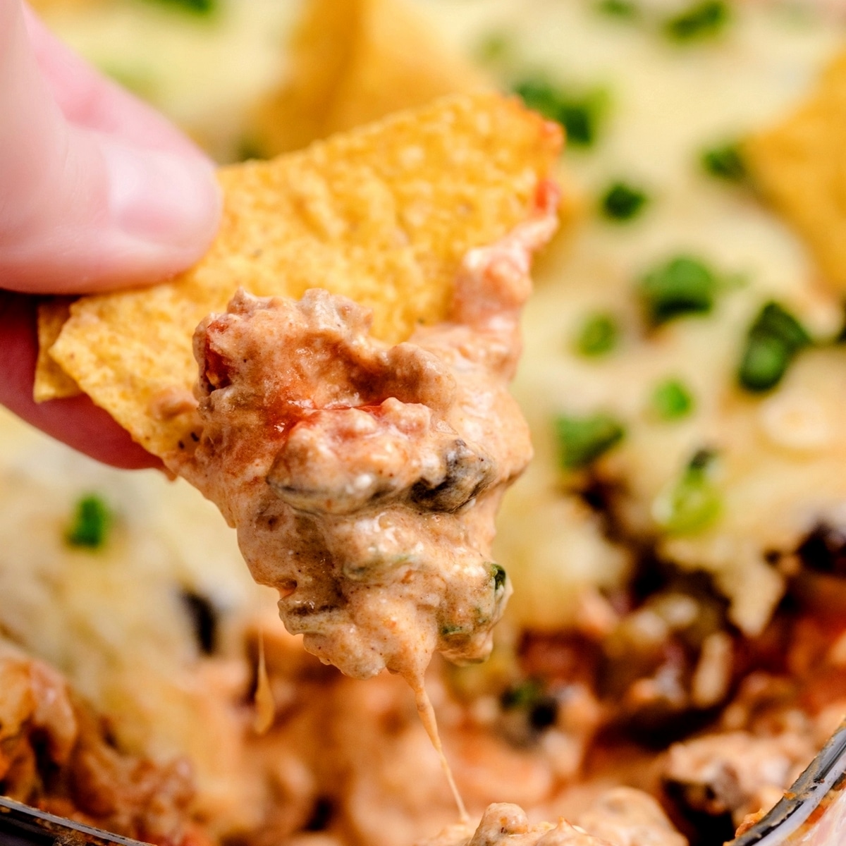 Baked Taco Dip