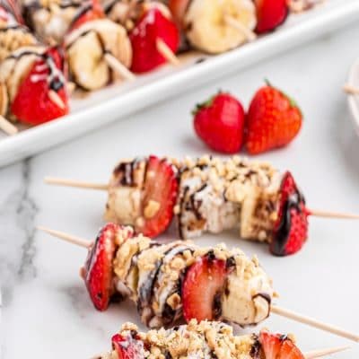 Banana Split Kabobs