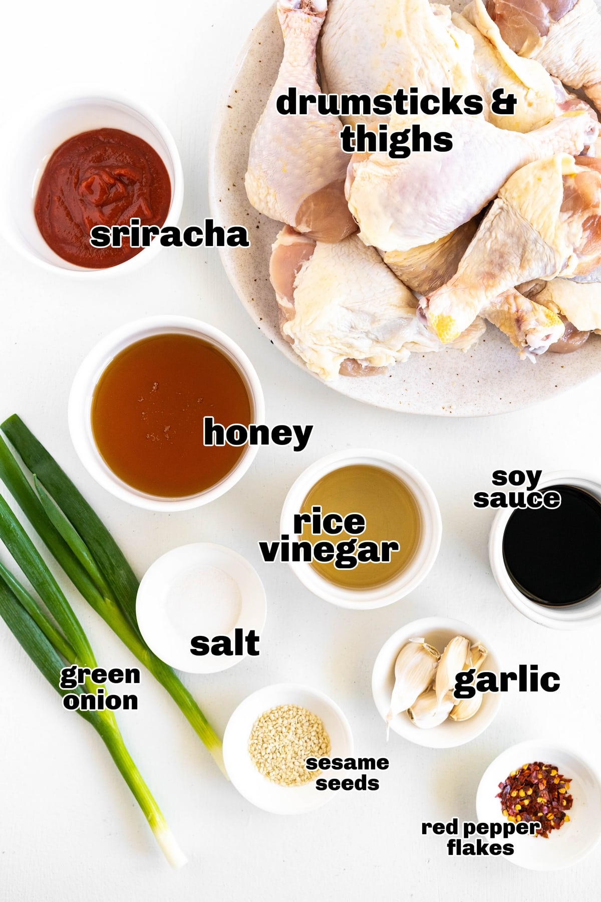 Grilled spicy honey garlic chicken that's a perfect balance of sweet heat, just the way I like it. Trust me, this chicken will be your go-to grilling recipe. ingredients