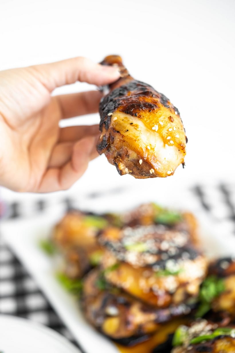 Grilled spicy honey garlic chicken that's a perfect balance of sweet heat, just the way I like it. Trust me, this chicken will be your go-to grilling recipe. grilled spicy honey garlic chicken