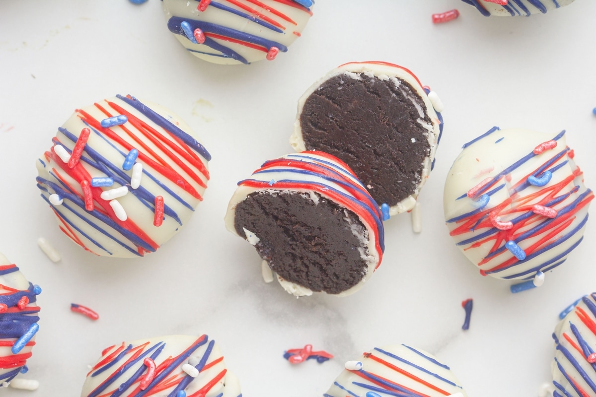 Oreo truffles