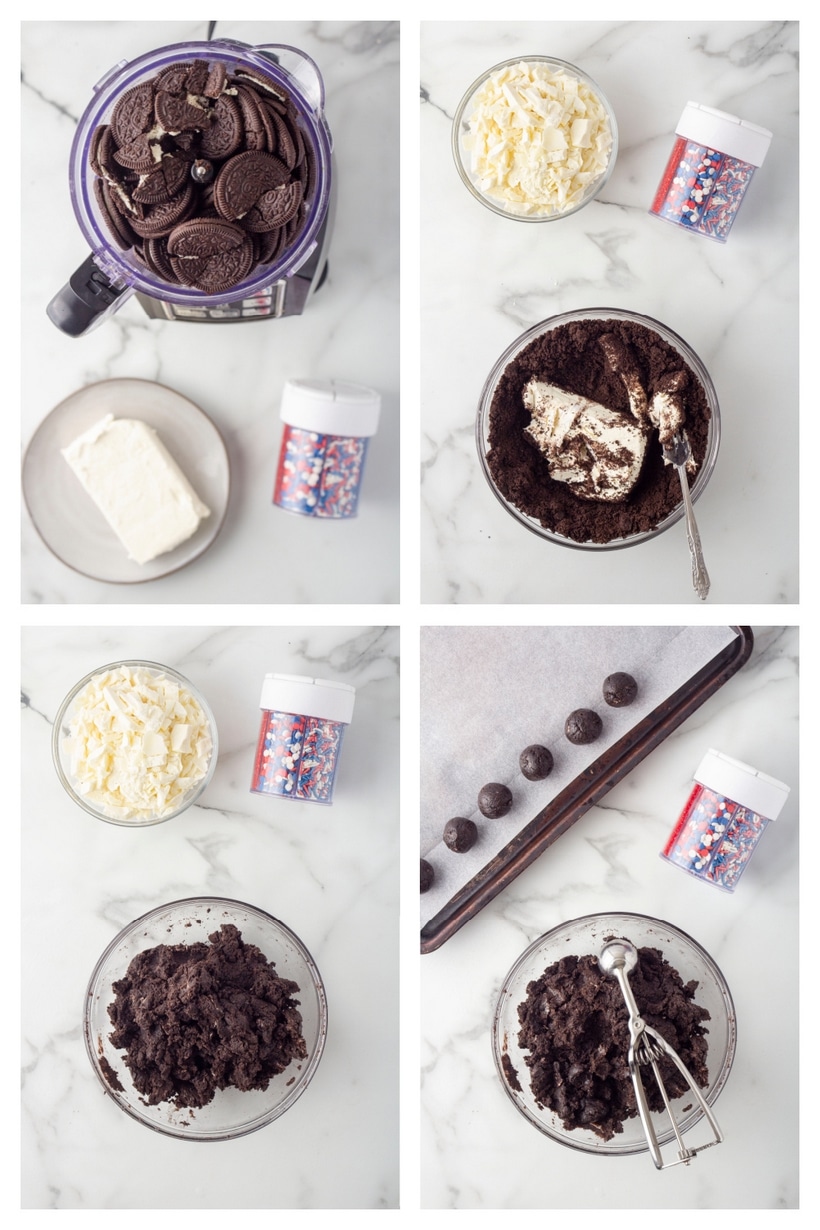 making oreo balls