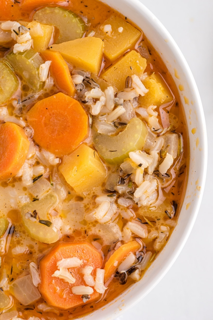 This Wild Rice Soup delivers hearty flavor and perfect texture, striking a balance between satisfying and a little fancy. It’s the kind of thrifty luxury that’s worth mastering in the kitchen. wild rice vegetarian soup