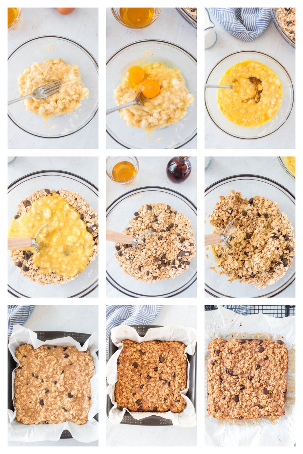 These baked oatmeal bars were made to be something special, with a moist, creamy interior and just the right amount of breakfast-friendly sweetness. how to make them