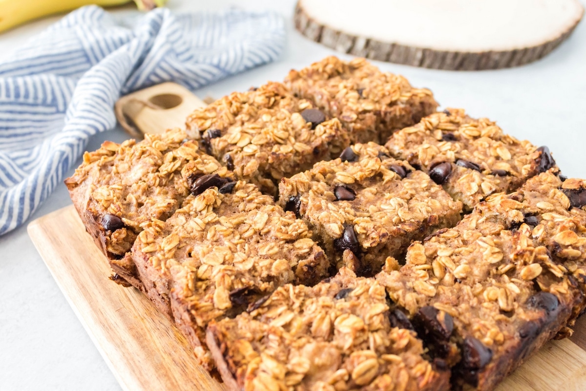 These baked oatmeal bars were made to be something special, with a moist, creamy interior and just the right amount of breakfast-friendly sweetness. oatmeal bars
