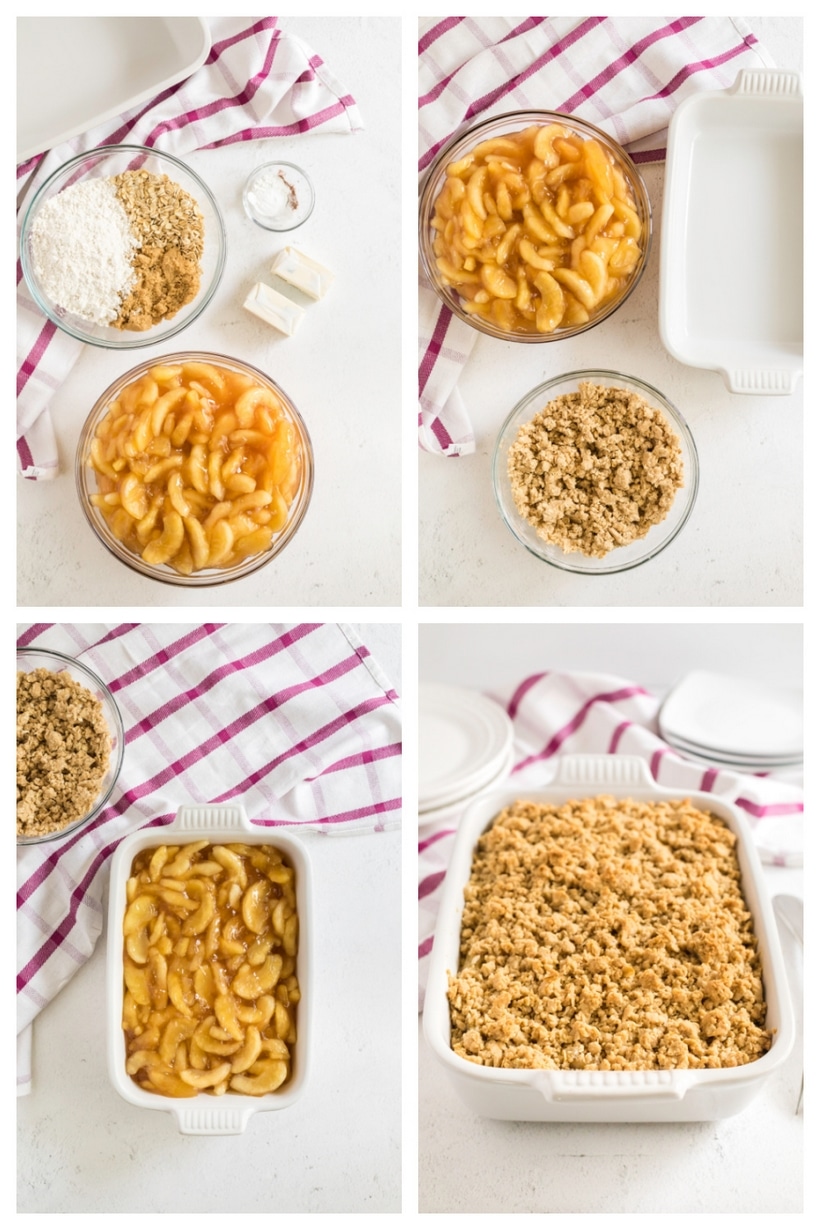 quick recipe for apple crisp