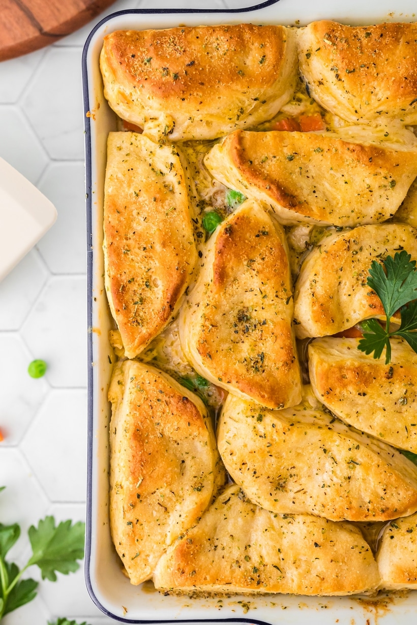 chicken pot pie casserole