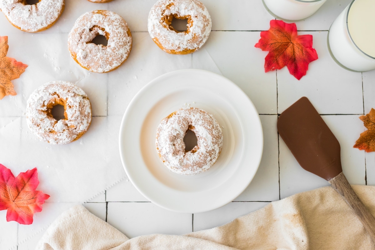 pumpkin doughnuts