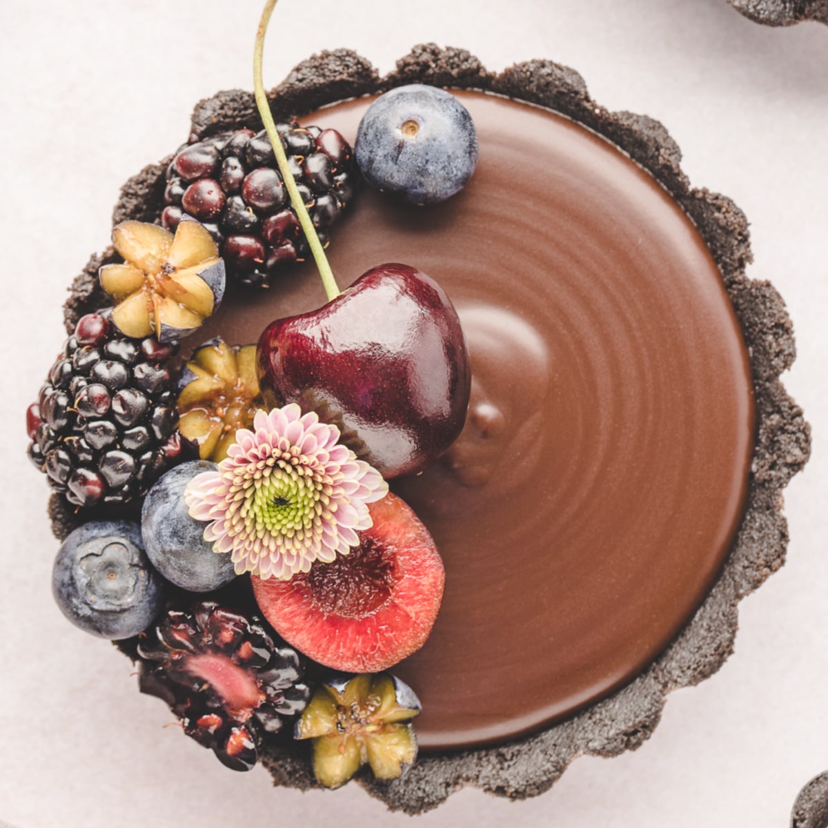 Mini Chocolate Ganache Tarts