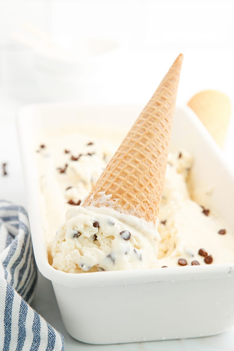 chocolate chip cookie dough