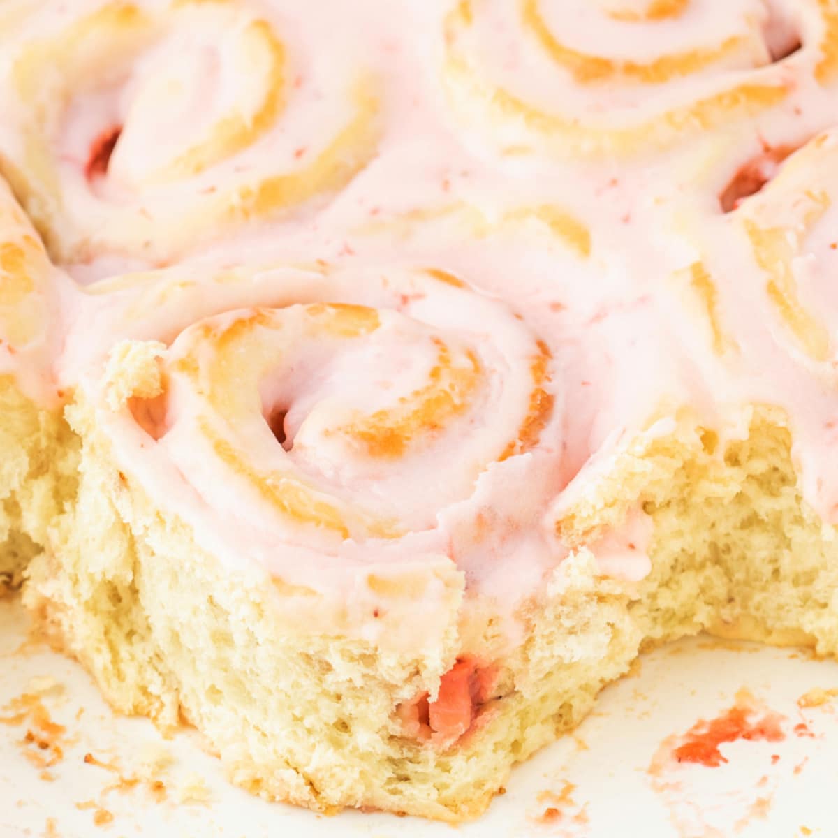 Strawberry Sweet Rolls