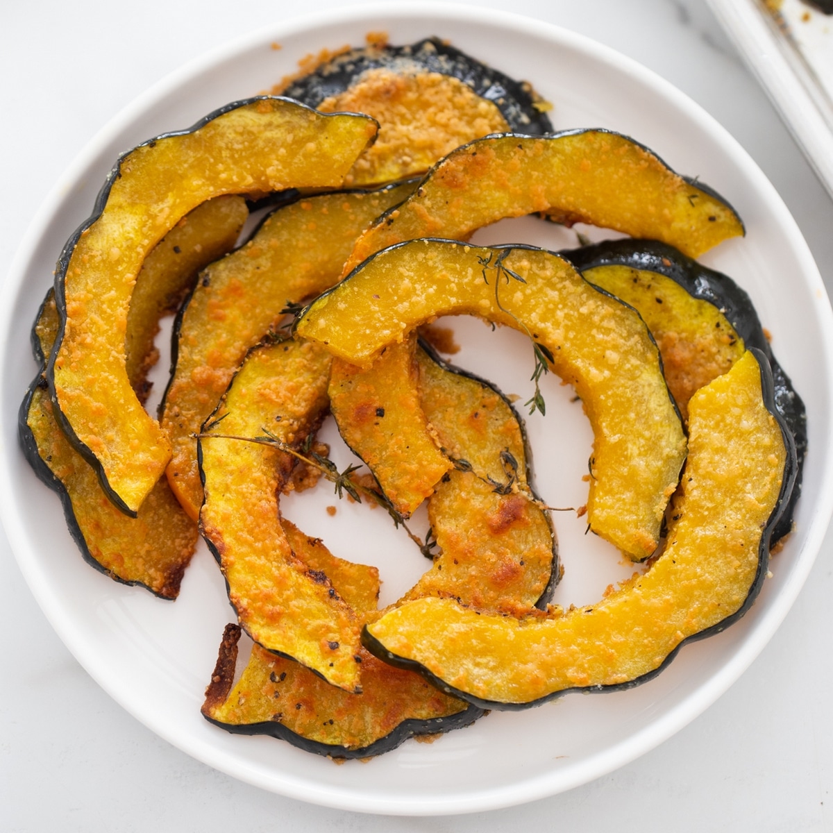 Parmesan Roasted Acorn Squash