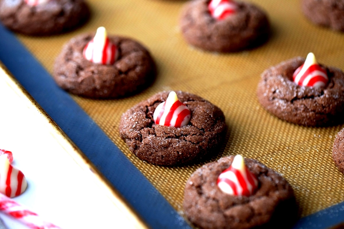 chocolate crackles peppermint crackle cookies