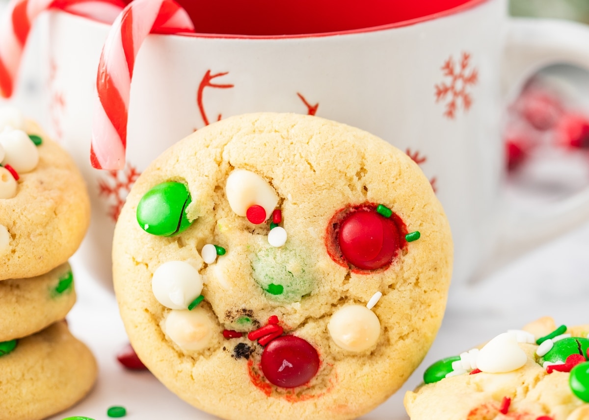 Christmas Cookies in a cup for Santa