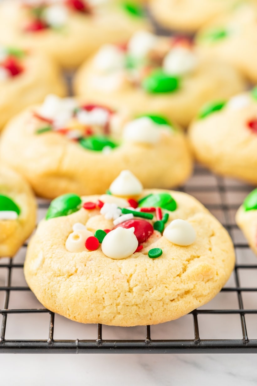 M&M cookies