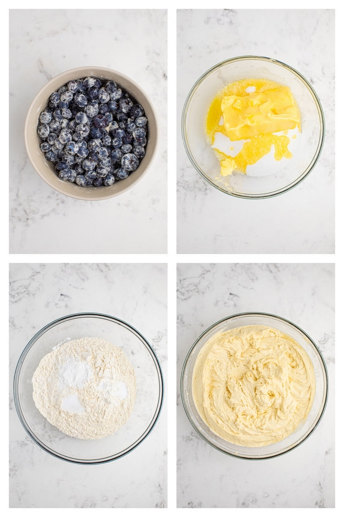 Treat yourself to a slice of heaven with my homemade blueberry lemon cake. It's the perfect balance of sweetness and citrus. step by step instructions
