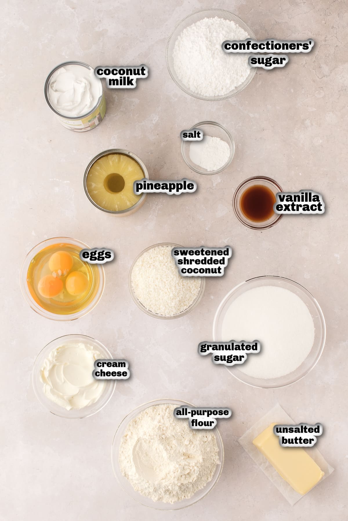 recipe ingredients