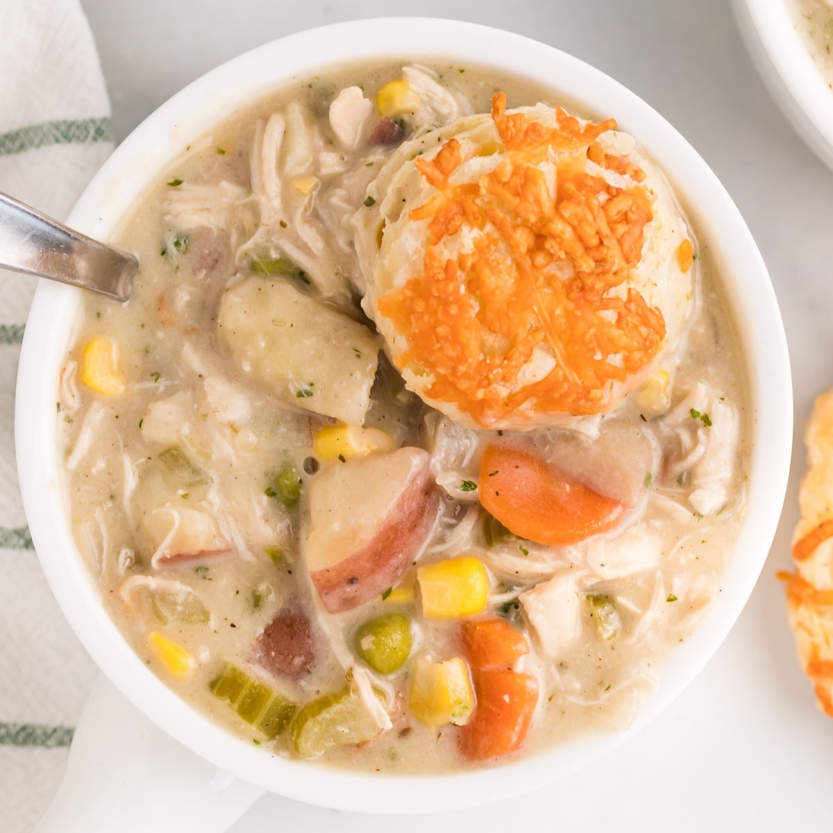 chicken pot pie soup