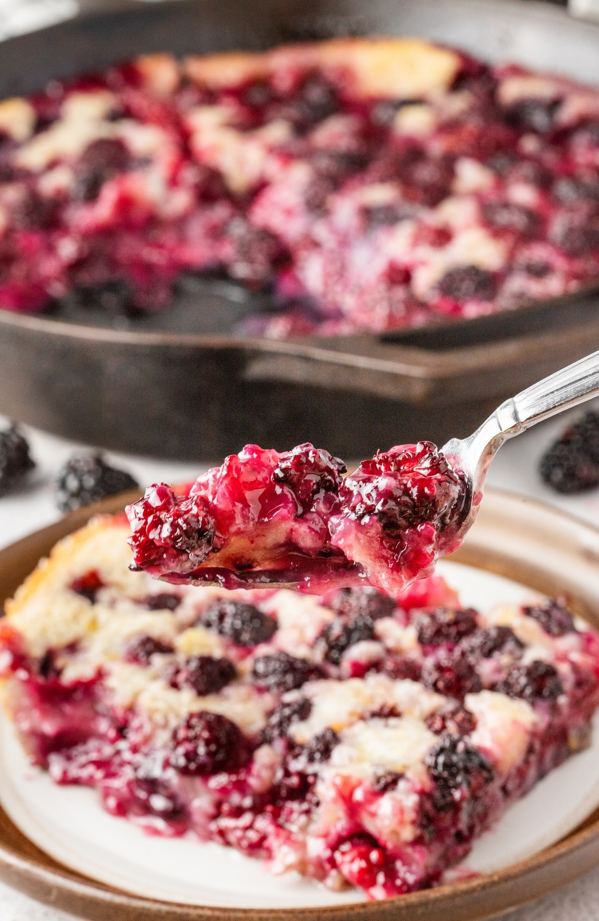 Enjoy the mouthwatering goodness of homemade blackberry cobbler. This recipe is a must-try for any dessert lover this summer! Blackberry Cobbler