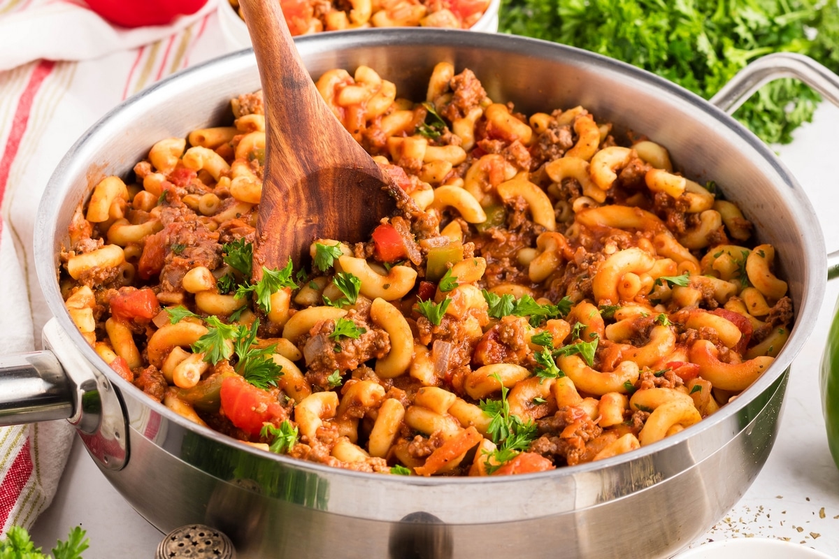 American chop suey recipe