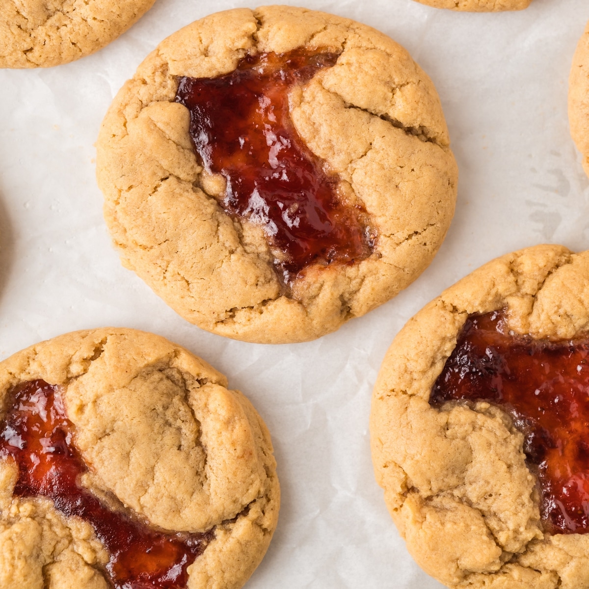 Peanut Butter and Jelly Cookies