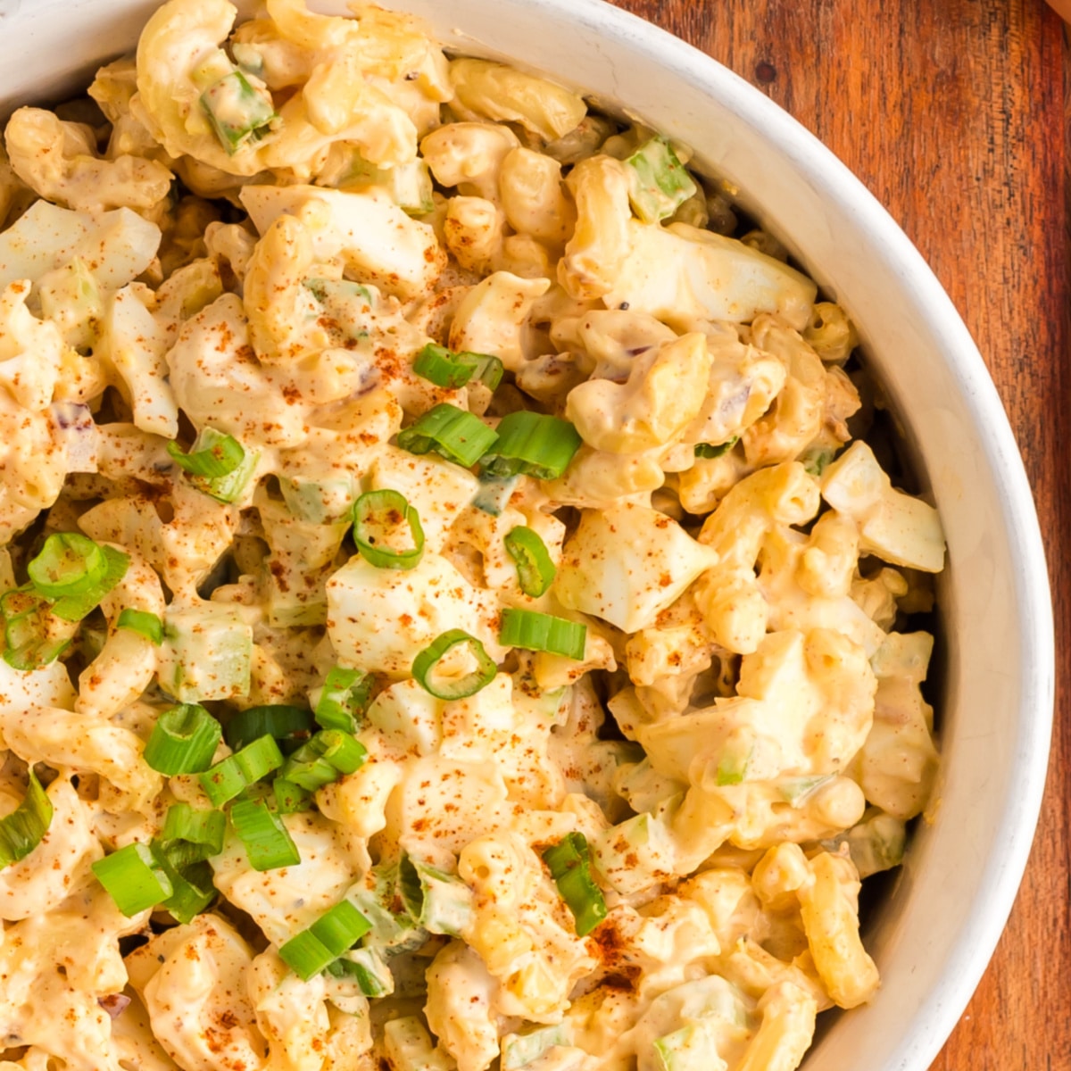 Deviled Egg Pasta Salad