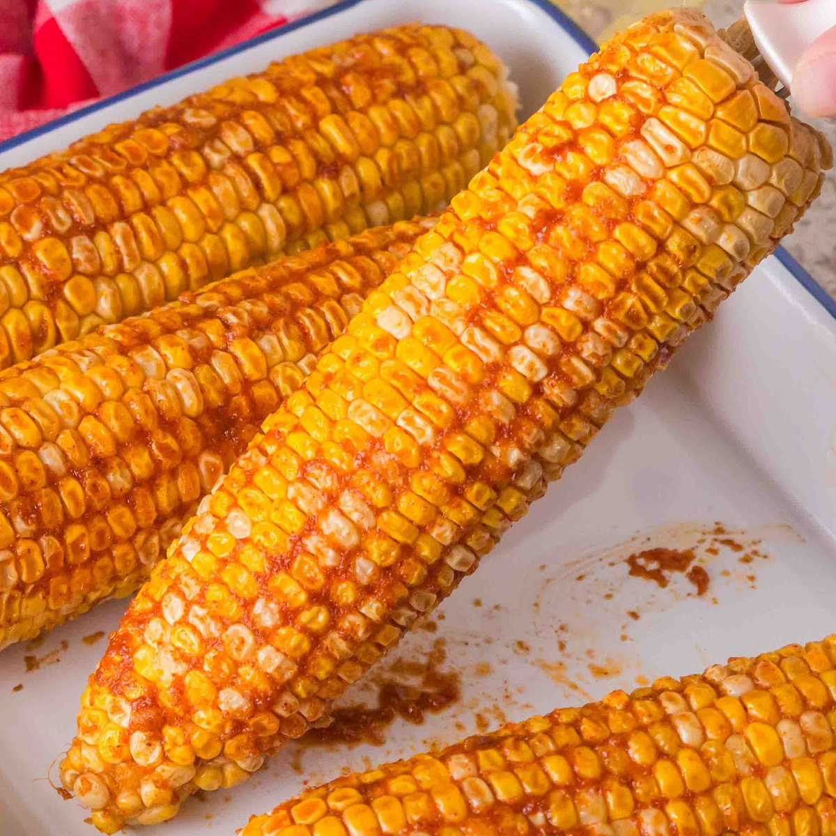 Smoked Corn on the Cob (Pellet Grill Method, Seasoned Butter)